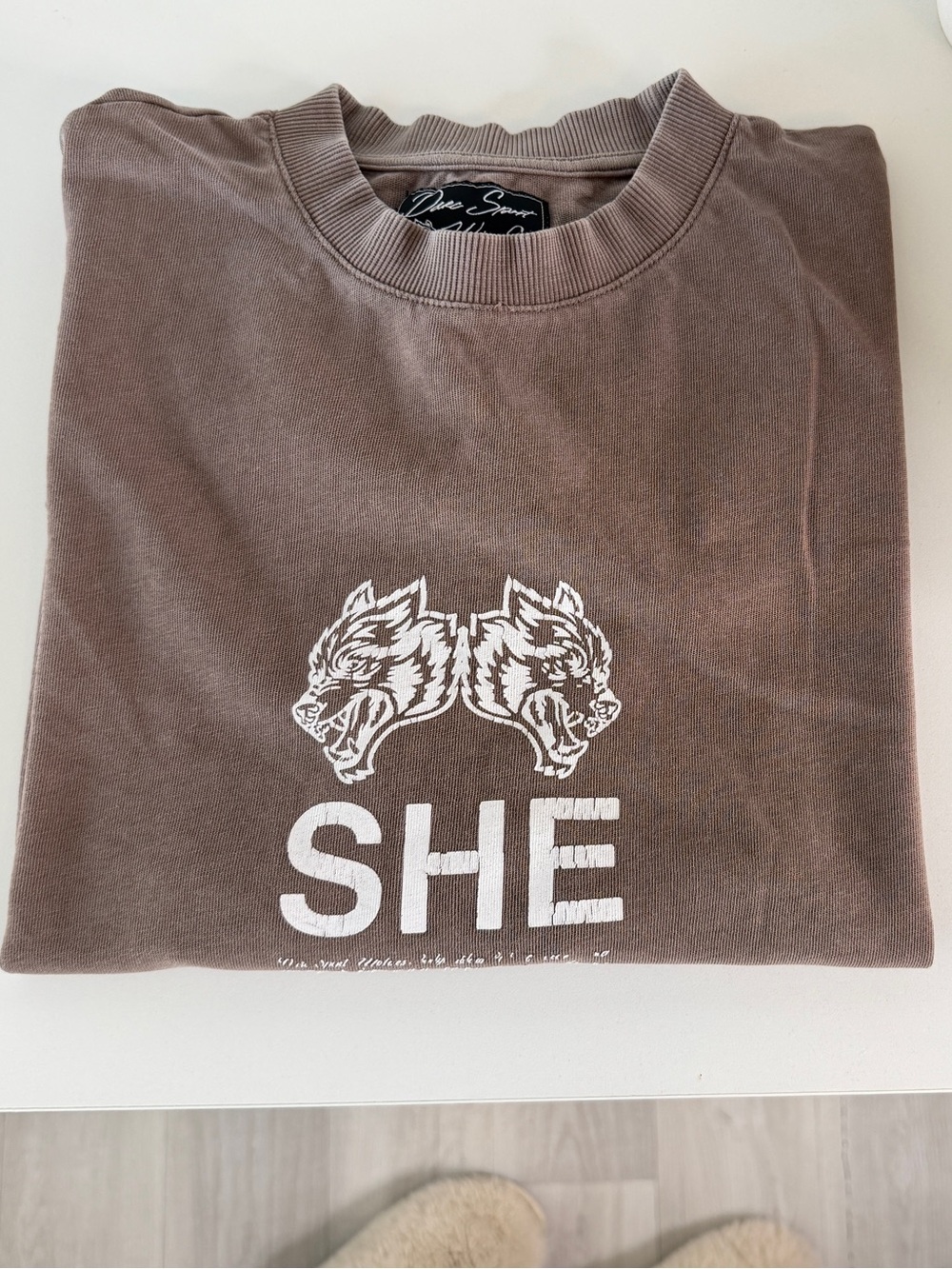 Darc Sport "She" oversized shirt